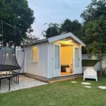 Sophie's Backyard Entertainment Transformation With A Star Cabin
